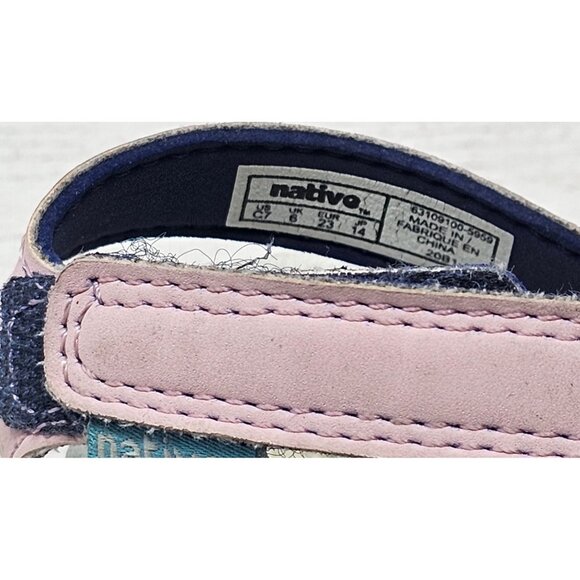 Native Kids Toddler Girls Sandals Size C7 - Picture 2 of 5